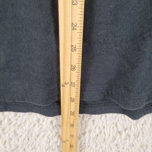 Madewell Shirt Men's Size XL Black Henley Long Sleeve Pullover 100% Cotton - Picture 5 of 10